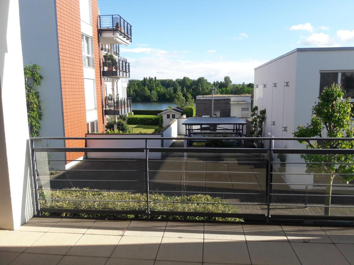 Ferien am Wasser Wiesbaden Exterior foto